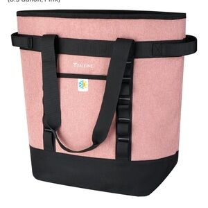 BRAND NEW Baleine 8.5 Gallon, 36 Can Pink Insulated Cooler Tote Bag